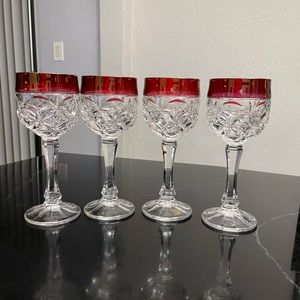 Vintage Crystal glasses